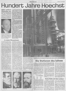 Jubiläumsausgabe vom 11.01.1963. Foto: Werner Purkl